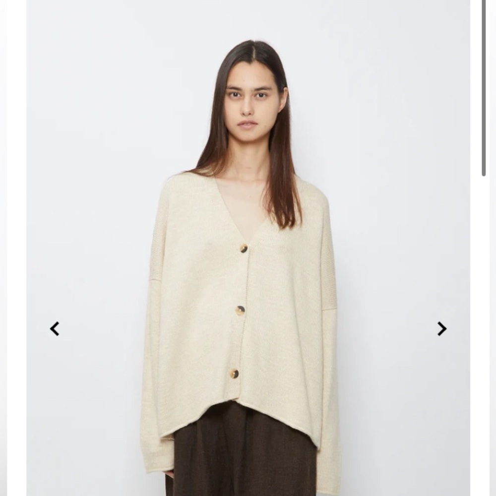Lauren Manoogian Vent Cardigan Sweater